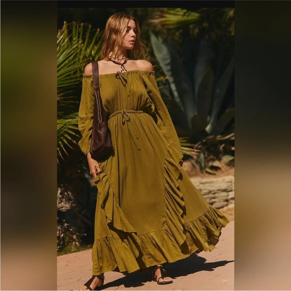 Free People Free-est Shore Chic Maxi Dress
